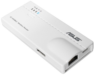 Asus WL-330N3G - 6-in-1 Ultra-Portable Wireless Router, 90-IG1C002M00 