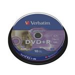 DVD+R Verbatim 10 pack 16x/4.7GB/LightScribe