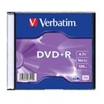 DVD+R Verbatim 16x/4.7GB/Slim