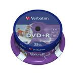 DVD+R Verbatim 25 pack 16x/4.7GB/Print