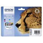 KAZETA EPSON T071540 Multipack - 4 ink (C/M/Y/K), DX4050/4400(23,9ml.)