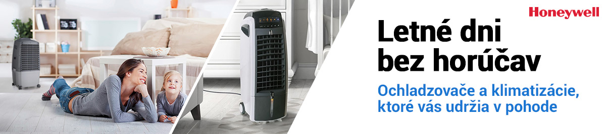  Honeywell ochladzovače a prenosné klimatizácie