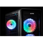 1stCOOL Fan KIT1, 3x RAINBOW RGB LED ventilátor 12cm + radič + diaľkové ovládanie