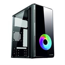 1stCOOL STEP GAMER 1, skrinka mATX, sRGB, USB3.0, čierna