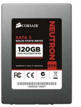 2,5" SSD 120GB Corsair Neutron GTX SATA III (550MB/s; 470MB/s) 7mm, ki