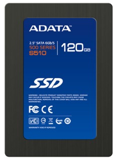 2,5" SSD HDD ADATA S510 120GB SATA III (R-550MB/s; W-510MB/s)