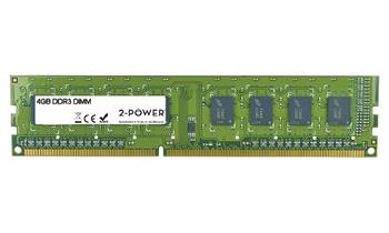 2-Power 4GB PC3-10600U 1333MHz DDR3 CL9 Non-ECC DIMM 2Rx8