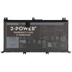 2-Power CBP3625A batéria pre Dell , 71JF4, 357F9, 71JF4, P57F001, 11.1V 6333mAh
