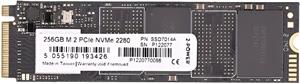 2-Power SSD 256GB, M.2, PCIe, NVMe 2280