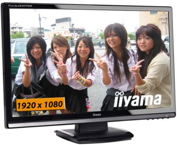 24"LCD iiyama ProLite E2407HDS-Full HD,16:9,HDMI