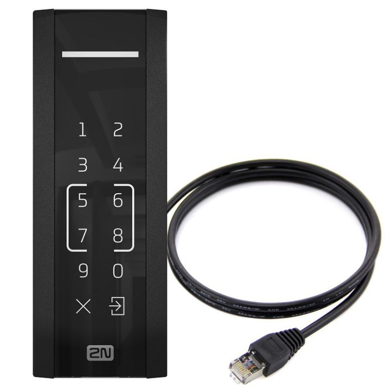 2N® Access Unit M Dotyková klávesnica & RFID - 125kHz, 13.56MHz, NFC, PIC