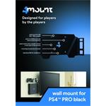 4MOUNT držiak na stenu pre PS4 PRO, čierny
