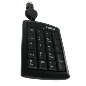 4World NUM3, klávesnica, numerická, USB