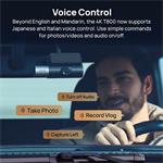 70mai T800 4K, set s RC24 + 256GB SD karta, autokamera