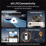 70mai T800 4K, set s RC41 + 512GB SD karta, autokamera