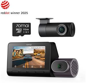 70mai T800 4K, set s RC41 + 512GB SD karta, autokamera