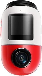 70mai X800-2 4K Omni set s RC + 128GB SD karta, autokamera, červená