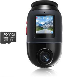 70mai X800 4K Omni + 128GB SD karta, autokamera, čierna