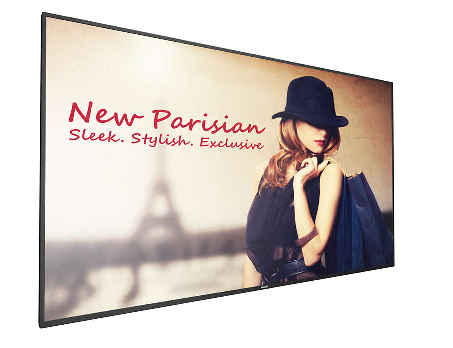 86" E-LED Philips 86BDL4150D - UHD,IPS,500cd,24/7