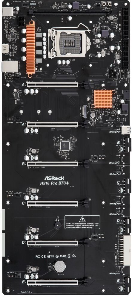ASRock H510 PRO BTC+