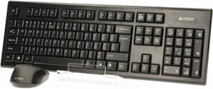 A4tech 7100N, bezdrôtový set klávesnica a myš, USB, CZ/US