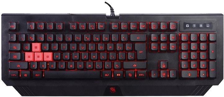 A4tech Bloody B125, klávesnica