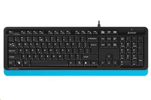 A4tech FK10 FSTYLER, klávesnica, čierno-modrá