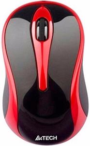 A4tech V-Track G3-280N, bezdrôtová myš, čierno-červená