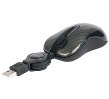 A4Tech V-TRACK N-60F-2 Carbon Black USB, čierna