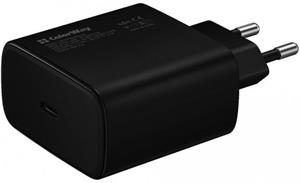 AC nabíjačka ColorWay s Power Delivery port PPS USB Type-C, 45W, čierna, (CW-CHS034PD-BK)