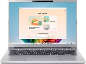 Acer Aspire 14 AI A14-53M-77BU, strieborný