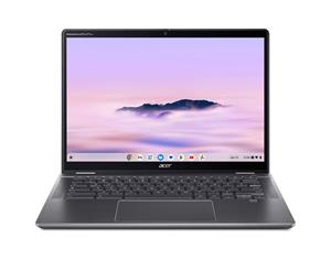 Acer Chromebook Plus Spin 514/CP514-4HN-36VY/3-100U/14"/WUXGA/T/8GB/256GB SSD/UHD/Chrome/Gray/2R