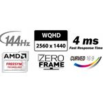 Acer ED323QURA 32", čierny