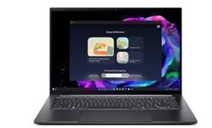 Acer Swift X (SFX14-73G-990T) Core Ultra 9 285H/32GB/1TB SSD/14,5" 2880x1800 touch/Win11 Home/šedá