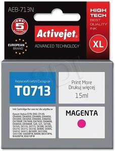 ActiveJet ink Epson T0713, magenta, 15 ml