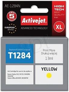 ActiveJet ink Epson T1284, žltý, 13 ml