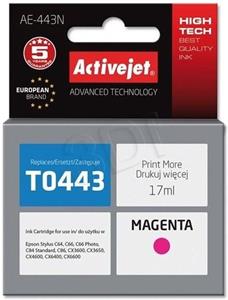 ActiveJet ink pre Epson T0443, magenta, 16 ml