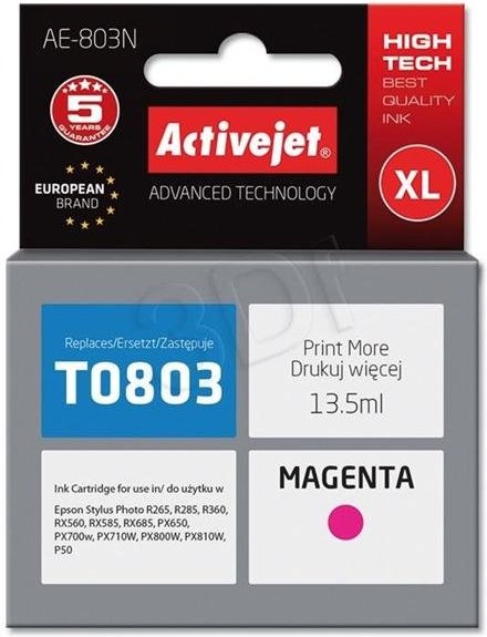 ActiveJet kompatibil Epson T0803, magenta, 12ml