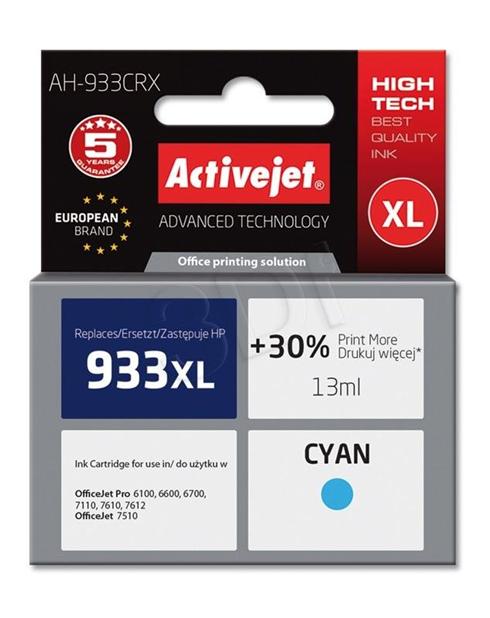 ActiveJet kompatibil HP CN054AE, cyan, 14ml