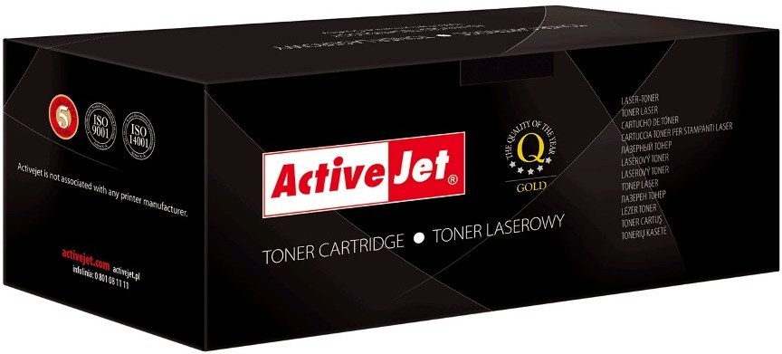 ActiveJet toner HP CE390A, čierny, 10000 strán