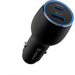 Adam Elements, 83W nabíjačka do auta USB-C/A, čierna