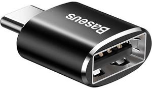 Adaptér Baseus USB na USB typu C 2,4 A (čierny)