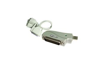 Adaptér ST Lab U-380 - USB na RS-232 a paralel port, retail