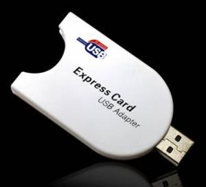 Adaptér USB pre Express Card karty cez USB