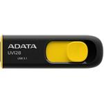 ADATA DashDrive UV128, 32GB, čierno-žltý