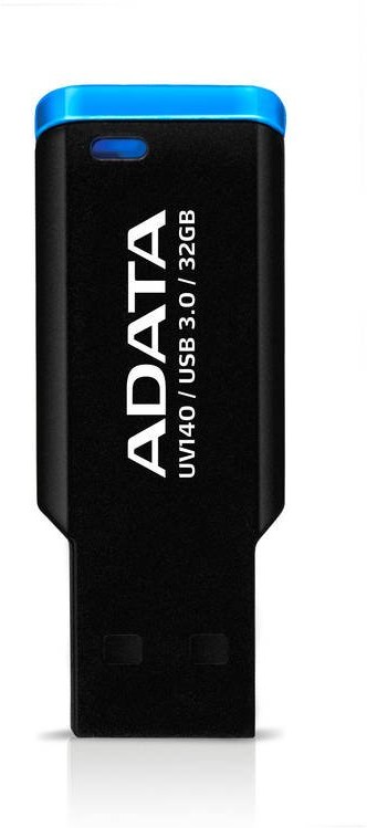 ADATA DashDrive UV140, 32GB, čierno-modrý