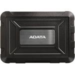 Adata ED600, odolný externý box/rámček pre 2,5" SSD/HDD, USB 3.1, čierny