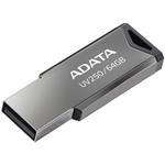 Adata Flash Drive UV250, USB 2.0, 64GB, sivý
