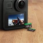 ADATA MicroSDXC karta 128GB Speed Plus, U3, C10, A2, V30 + SD adaptér