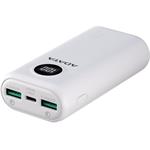 ADATA P10000QCD Power Bank, 10000mAh, biela